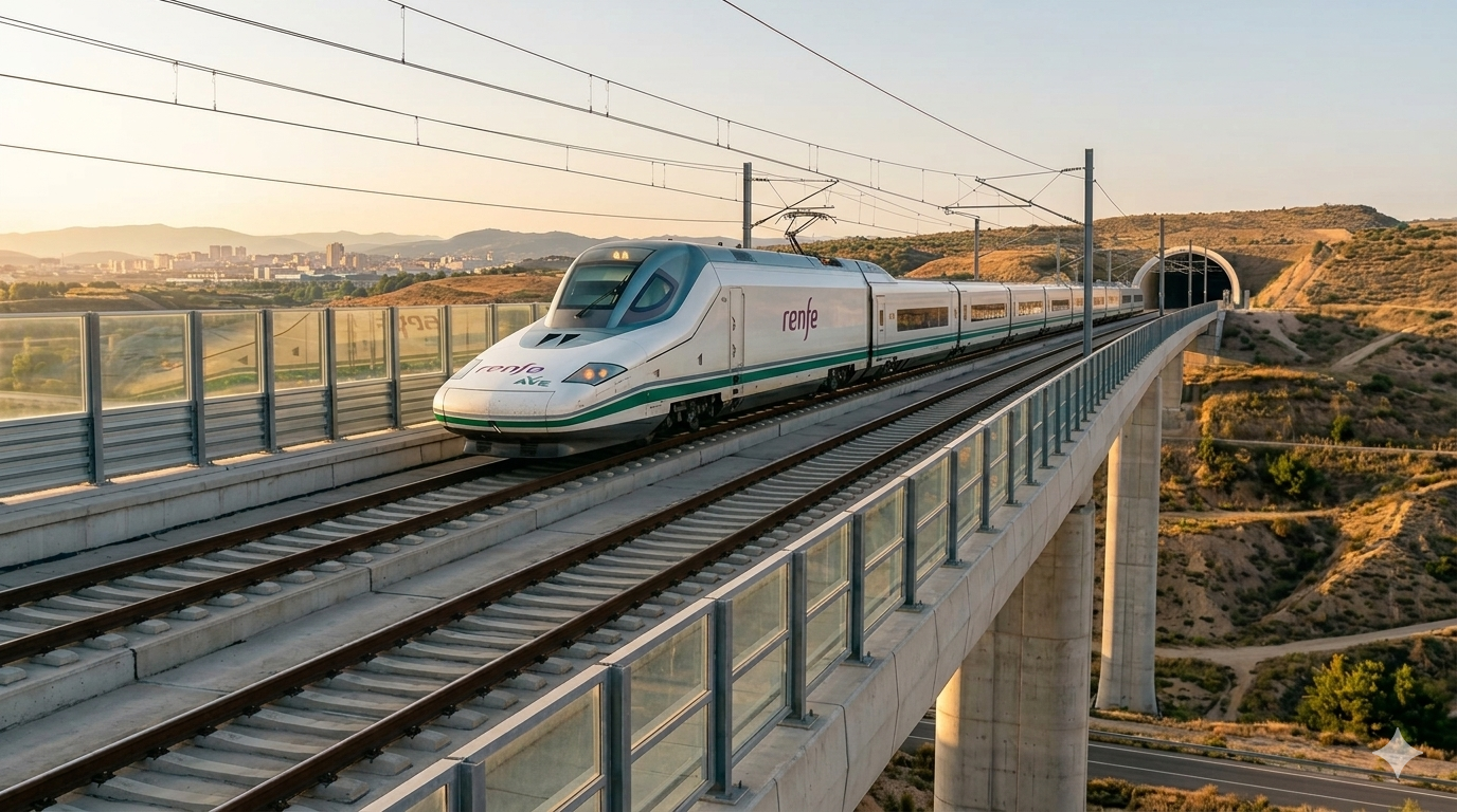 Tren AVE — Taxi Santa Susanna